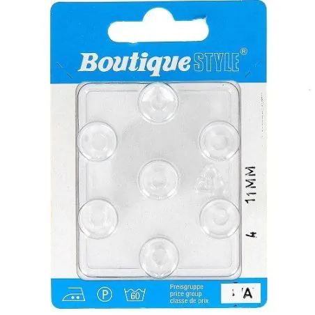 Bouton : 11 mm : x7 : Code prix (A) : Position (4)