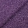 Tissu jersey côtelé violet