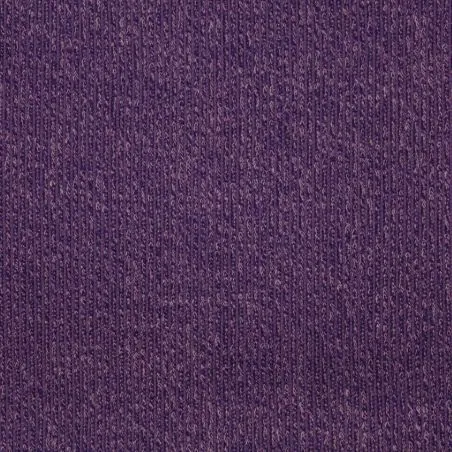 Tissu jersey côtelé violet