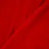 Tissu velours polyester rouge vif
