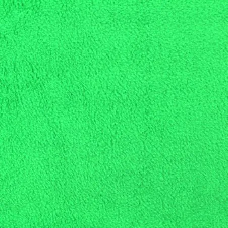 Tissus polaire de couleur vert clair
