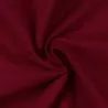 Tissu coton uni satiné de couleur bordeaux