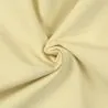 Tissu coton uni satiné de couleur écru
