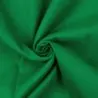 Tissu voile de coton uni vert