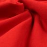 Tissu Jersey Polyester Extensible Uni Rouge claire