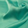 Tissu satin polyester bleu turquoise uni – Haute qualité pour couture et décoration