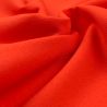 Tissu Jersey Polyester Extensible Orange Uni