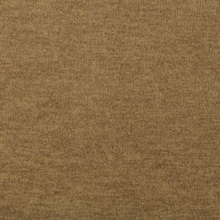 Tissu jersey marron claire