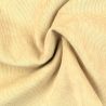 Tissu velours milleraie uni de couleur beige claire