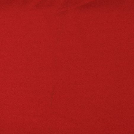 Tissu Uni en Polyester et Viscose Bordeaux