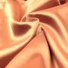 Tissu Satin Uni Rose Saumon