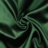 Tissu en satin lourd crêpe uni vert bouteille